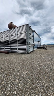 1478 HP Geminis #E604, reciprocating compressor, Waukesha 7042GL, 2-stages, 2001