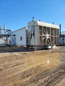 1895 HP Geminis #E-604, reciprocating compressor, 1895 HP @ 1000 RPM, Caterpillar G3606, 3-stages, 2003