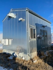 125 HP Ariel #JGQ/2, reciprocating compressor, 125 HP @ 1785 RPM Baldor A44-4168-1796, 1 stage, 2015