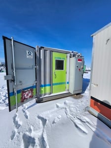 30 HP Blackmer #HDS612C, reciprocating compressor, NEMA Optim Texp, 2004