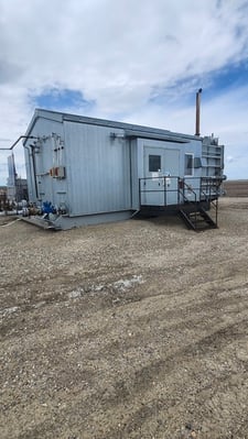 530 HP Ariel #JGJ2, reciprocating compressor, 2-stages, Waukesha H24GL, 2004