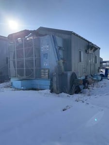 607 HP Ariel #JGR-4, reciprocating compressor, 2-stages, 607 HP @ 1200 RPM Waukesha F2895GSI, 1984