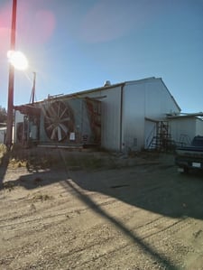 Superior #MW-64, reciprocating compressor, 3-stages, 1981