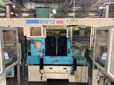 Muratec #MW-12, CNC lathe, 9.8" swing, 1.85" bore, 8" chuck, 45-4500 RPM spindle, 1998