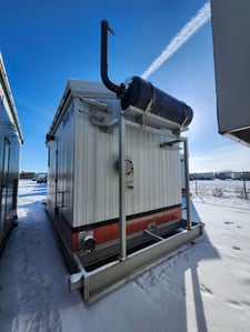 188 HP LeROI #HG17, screw compressor, Cummins G855C, 2007