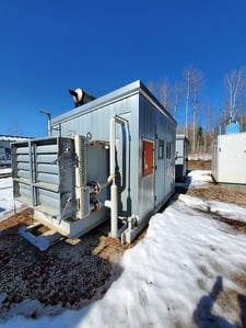 90 HP Frick #XJF151, screw compressor, 1-stage, 1800 RPM, Caterpillar 3304NA, 2001