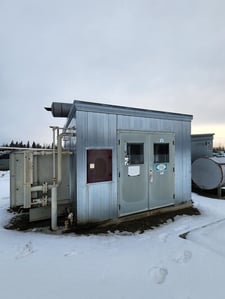 95 HP Ariel AR166, screw compressor, 1-stage, 1600 RPM, Caterpillar 3306, 2000