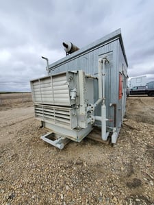 95 HP Frick XJF151N, screw compressor, 1800 RPM, Caterpillar G3304NA, 2001