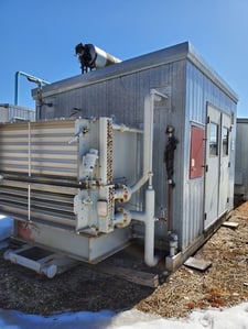 95 HP Frick #XJF151N, screw compressor, 1800 RPM, Caterpillar 3304NA, Murphy M01-062-021, 2001