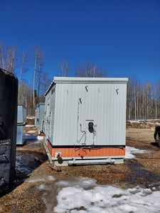 99 HP Tamrotor #E25DG, screw compressor, 1-stage, 1800 RPM, Cummins G8.3C, PIC Control, 2005