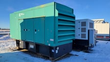 500 KW Cummins #DFEK, diesel generator set, 480 Volts, 3-phase, 755 HP @1800 RPM, QSX15-G9 enigne, 2009