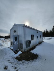 240 KW Magnaplus #361PSL1606, Natural gas generator set, 480 Volts, 3-phase, 145 HP @ 1800 RPM, Cat 3306