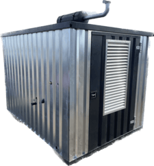 60 KW Stamford, Natural gas generator set, 240 Volts, 88 HP GM 6.2L engine, 2024