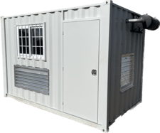 75 KW Stamford #75, Natural gas generator set, 240 Volts, 113 HP Zenith 6.5L engine, 2024