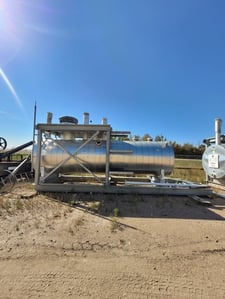 77 bbl Westeel, high-temp double wall sump pump storage tank, 2019