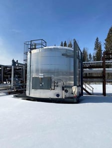390 bbl Storage Tank, 2012