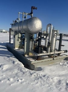 1.44 MM BTUH Allied Engineering co. #AAE1440-N-E-MOD, Steam Boiler, PASC B, natural gas, 150 psi @ 300°F