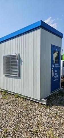 17 SCFM, 200 psig, Marathon Compression #KL8-APU, reciprocating air compressor package, natural gas, air