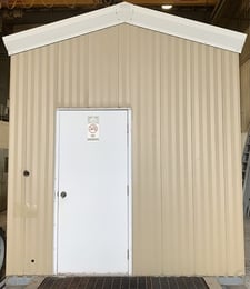 90 SCFM, 175 psig, Quincy #QMB20ACA32E, dual air compressor, Fr.254-T, PASC B, 3479 RPM, 20 HP, enclosure