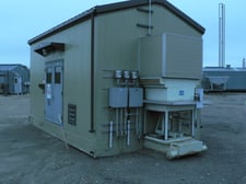 125 HP Frick #TDSH193S, gas rotary compressor, 350 psig, 4500 RPM, Westinghouse Fr. 444TS, Air-X-Changer