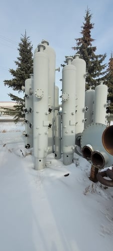 16" Sour Vertical Separator, 3-phase, 1440 psi, 2019