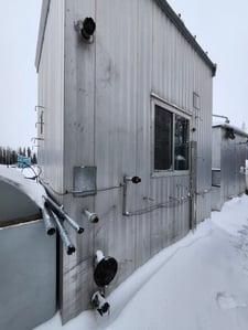 16" Sweet Vertical Separator, 3-phase, 1480 psi, 1999