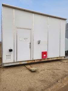 16" Sweet Vertical Separator, 3-phase, 15000L tank, 500 gallon methanol tank, 1440 psi, 2001