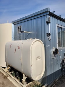 16" Sweet Vertical Separator, 60 bbl DW tank & tidy tank, 1440 psi, 2008