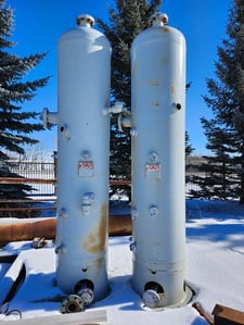 24" Sour Vertical Separator, 3-phase, 1440 psi, 2013