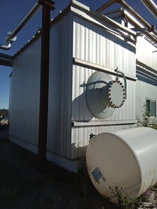 60" Sweet Horizontal Gas Separator 3-phase, 285 psi, 1998