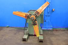 3000 lb. Jaco #JTWR-3016-DC, motorized uncoiler, 16" width, 54" outside dimensions, 16"-20" ID