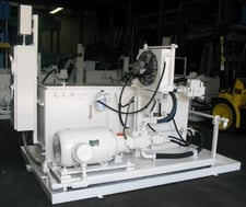 50 HP Oilgear Pump, ret filter, 260 gallon tank, drip pan, 43 GPM, 1500 PSI, 230/460 V., #2118