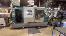 Nakamura #WT-250, CNC lathe, 5-Axis, 8" chuck, 2.5" bar, bar feeder, chip conveyor, 2001