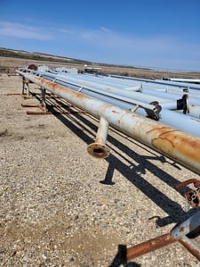 4" x 40' Swatech, free standing flare stack, 2018