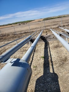 4" x 42' Swatech, free standing flare stack, 2018