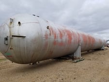 98533 Gallons, Cessco, 155 PSI Bullet, 142" x 114.3' horizontal vessel, 1981