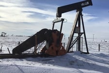 114 Oil Well #D114B-143-64, pump jack
