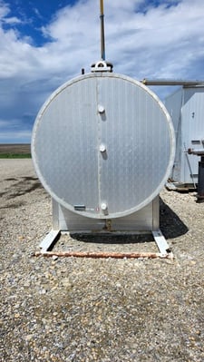 72" x 10' Flare knockout, 50 bbl, 1 psi, 2001