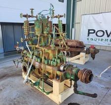1380 GPM @ 1440' TDH, United #4x11MSN-H, horizontal multi-stage centrufgal pump, complete