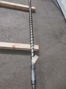 Davis Standard, Screw, 2.5" Size, 30:1 L/D, Thermatic Shank