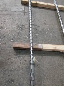 Davis Standard, Screw, 2.5" Size, 30:1 L/D, Thermatic Shank