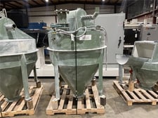 Smoot, Surge Hopper, 40 cu.ft. capacity, 48" diameter Hopper, 6" Inlet, 6" Flanged Discharge