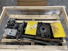 Dynisco #EH-60, Slide Plate Screen Changer, (2) 6" diameter Breaker Plates, 2013