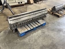 EDI #HRC100FC, Sheet Die, 65" wide, Restrictor Bar