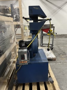 Air Knife w/Classifier Screener, 1-Deck, 2 Separation, 12" width Knife, 51" H Infeed & 34" H Discharge