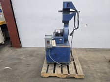 Air Knife w/Classifier Screener, 1-Deck, 2 Separation, 7" width Knife, 53" H Infeed Air Knife, 38" H Infeed &