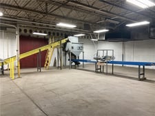 Headlight Crusher, 2-Drum, 21' L x 20" width Infeed & 30' L x 18" width Discharge Conveyors, w/Cross Belt