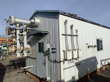 Refrigeration Plant, 12 mmscfd, 700 psig, 150&deg;F, skid, enclosure, 1989