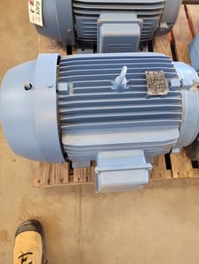 30 HP 1755 RPM WEG #W21, Frame 286T, TEFC, 1.0 service factor @ 208 Volts