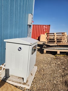 40 KVA 415 Primary, 240 Secondary, Yiangsu, dry type isolation transformer, step down
